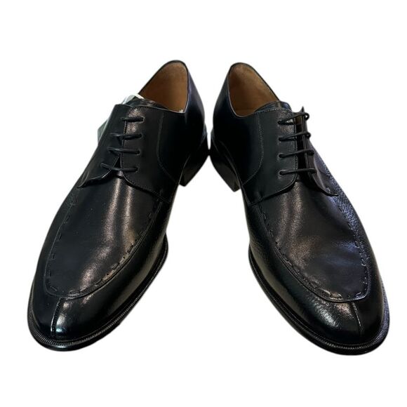 New Mezlan 370 Men\'s Black Leather Lace-up Oxford Dress Shoes 11  11M main image 5